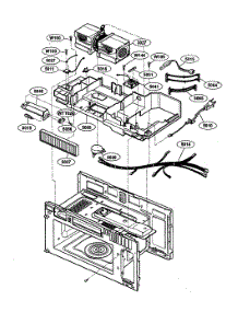 Interior Parts 2 parts for Kenmore Microwave 721.63689300 (72163689300, 721 63689300) from AppliancePartsPros.com