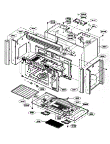 Oven Cavity Parts parts for Kenmore Microwave 721.63762300 (72163762300, 721 63762300) from AppliancePartsPros.com