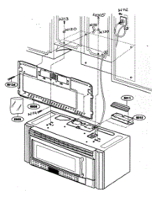 Installation Parts parts for Kenmore Microwave 721.63763300 (72163763300, 721 63763300) from AppliancePartsPros.com