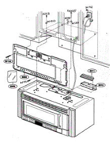Installation Parts parts for Kenmore Microwave 721.63769300 (72163769300, 721 63769300) from AppliancePartsPros.com
