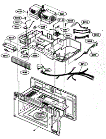 Interior Parts(2) parts for Kenmore Microwave 721.63769300 (72163769300, 721 63769300) from AppliancePartsPros.com