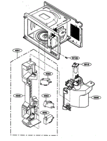 Latch Board parts for Kenmore Microwave 721.63992300 (72163992300, 721 63992300) from AppliancePartsPros.com