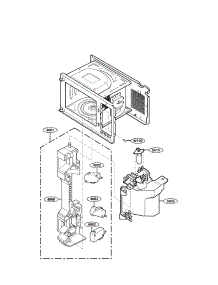 Latch Board Parts parts for Kenmore Microwave 721.63992301 (72163992301, 721 63992301) from AppliancePartsPros.com