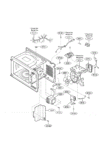 Interior Parts parts for Kenmore Microwave 721.63992302 (72163992302, 721 63992302) from AppliancePartsPros.com