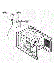 Sensor Parts parts for Kenmore Microwave 721.63992303 (72163992303, 721 63992303) from AppliancePartsPros.com