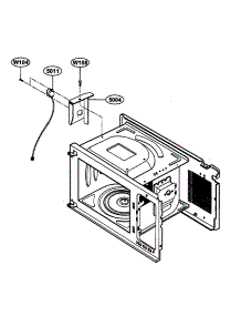 Sensor parts for Kenmore Microwave 721.63993300 (72163993300, 721 63993300) from AppliancePartsPros.com