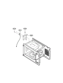 Sensor Parts parts for Kenmore Microwave 721.63993301 (72163993301, 721 63993301) from AppliancePartsPros.com