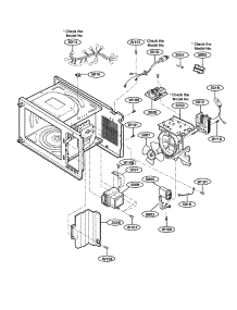 Latch Board Parts 2 parts for Kenmore Microwave 721.63993302 (72163993302, 721 63993302) from AppliancePartsPros.com