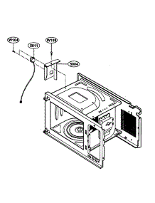 Sensor parts for Kenmore Microwave 721.63999300 (72163999300, 721 63999300) from AppliancePartsPros.com