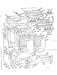 Upper Oven Body Section parts for Kenmore Range 103.7884800 (1037884800, 103 7884800) from AppliancePartsPros.com