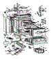 Lower Oven And Burner Section