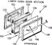 Lower Oven Door Section