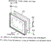 Microwave Oven Door Section