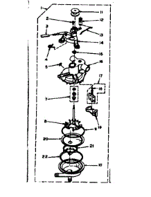 Pump Assembly parts for Kenmore Washer 110.6704651 (1106704651, 110 6704651) from AppliancePartsPros.com
