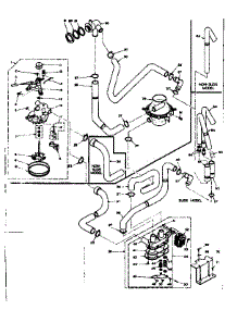 Water System parts for Kenmore Washer 110.6704701 (1106704701, 110 6704701) from AppliancePartsPros.com