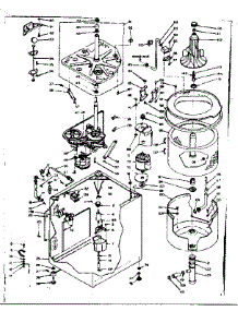 Machine Sub-Assembly parts for Kenmore Washer 110.6704703 (1106704703, 110 6704703) from AppliancePartsPros.com