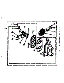 Two Way Valve Assembly parts for Kenmore Washer 110.6705501 (1106705501, 110 6705501) from AppliancePartsPros.com