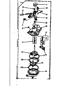 Pump Assembly parts for Kenmore Washer 110.6705551 (1106705551, 110 6705551) from AppliancePartsPros.com
