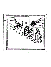 Two Way Valve Assembly parts for Kenmore Washer 110.6705650 (1106705650, 110 6705650) from AppliancePartsPros.com
