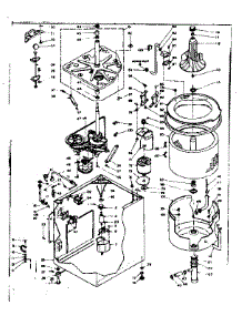 Machine Sub-Assembly parts for Kenmore Washer 110.6705700 (1106705700, 110 6705700) from AppliancePartsPros.com