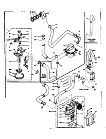 Water System parts for Kenmore Washer 110.6705753 (1106705753, 110 6705753) from AppliancePartsPros.com