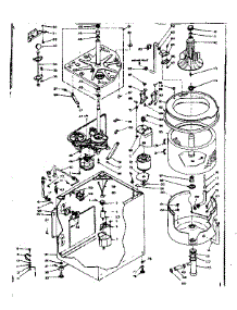 Machine Sub-Assembly parts for Kenmore Washer 110.6705756 (1106705756, 110 6705756) from AppliancePartsPros.com