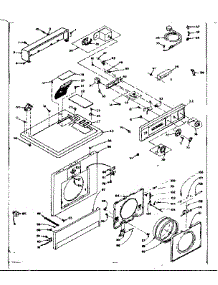 Top And Front Assembly parts for Kenmore Washer Dryer Combo 110.6709700 (1106709700, 110 6709700) from AppliancePartsPros.com