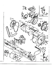 Blower, Cylinder, Pump And Motor parts for Kenmore Washer Dryer Combo 110.6710500 (1106710500, 110 6710500) from AppliancePartsPros.com