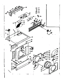 Top And Front Assembly parts for Kenmore Washer Dryer Combo 110.6710510 (1106710510, 110 6710510) from AppliancePartsPros.com