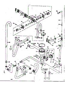 Water System parts for Kenmore Washer Dryer Combo 110.6710700 (1106710700, 110 6710700) from AppliancePartsPros.com