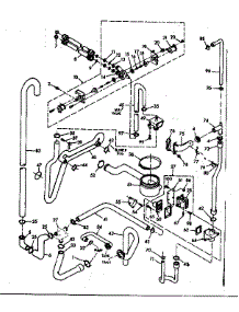 Water System parts for Kenmore Washer Dryer Combo 110.6710701 (1106710701, 110 6710701) from AppliancePartsPros.com