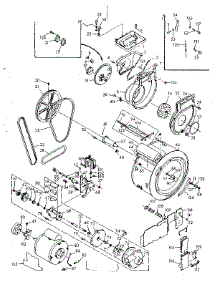 Blower, Cylinder, Pump And Motor parts for Kenmore Washer Dryer Combo 110.6710702 (1106710702, 110 6710702) from AppliancePartsPros.com