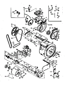 Blower, Cylinder, Pump And Motor parts for Kenmore Washer Dryer Combo 110.6710790 (1106710790, 110 6710790) from AppliancePartsPros.com