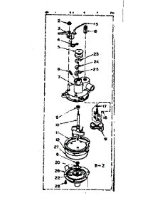 Pump Assembly parts for Kenmore Washer 110.6724501 (1106724501, 110 6724501) from AppliancePartsPros.com