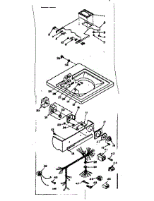 Top & Control Assembly parts for Kenmore Washer 110.6733100 (1106733100, 110 6733100) from AppliancePartsPros.com