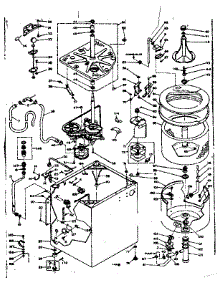 Machine Sub-Assembly parts for Kenmore Washer 110.6733102 (1106733102, 110 6733102) from AppliancePartsPros.com