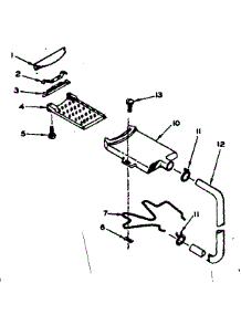Filter Assembly parts for Kenmore Washer 110.6733104 (1106733104, 110 6733104) from AppliancePartsPros.com