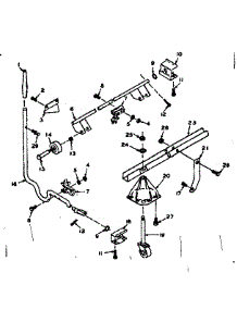 Caster Assembly parts for Kenmore Washer 110.6733104 (1106733104, 110 6733104) from AppliancePartsPros.com