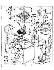 Machine Sub-Assembly parts for Kenmore Washer 110.6733104 (1106733104, 110 6733104) from AppliancePartsPros.com