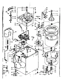 Machine Sub-Assembly parts for Kenmore Washer 110.6733106 (1106733106, 110 6733106) from AppliancePartsPros.com
