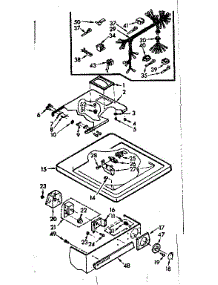 Top And Control Assembly parts for Kenmore Washer 110.6733111 (1106733111, 110 6733111) from AppliancePartsPros.com