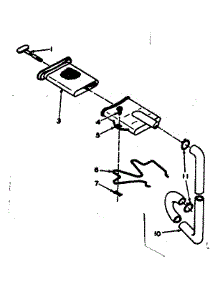 Filter Assembly parts for Kenmore Washer 110.6733401 (1106733401, 110 6733401) from AppliancePartsPros.com