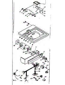 Top And Control Assembly parts for Kenmore Washer 110.6733401 (1106733401, 110 6733401) from AppliancePartsPros.com