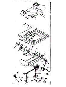 Top & Control Assembly parts for Kenmore Washer 110.6733402 (1106733402, 110 6733402) from AppliancePartsPros.com