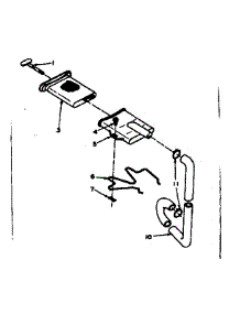 Filter Assembly parts for Kenmore Washer 110.6733402 (1106733402, 110 6733402) from AppliancePartsPros.com