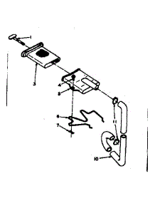 Filter Assembly parts for Kenmore Washer 110.6733403 (1106733403, 110 6733403) from AppliancePartsPros.com
