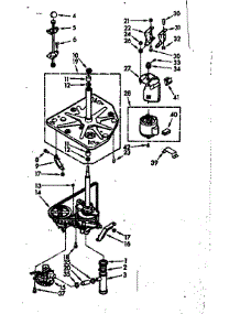 Drive System parts for Kenmore Washer 110.6733406 (1106733406, 110 6733406) from AppliancePartsPros.com