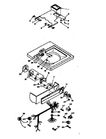 Top And Control Assembly parts for Kenmore Washer 110.6733407 (1106733407, 110 6733407) from AppliancePartsPros.com