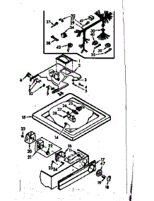Top And Control Assembly parts for Kenmore Washer 110.6733408 (1106733408, 110 6733408) from AppliancePartsPros.com