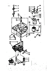 Drive System parts for Kenmore Washer 110.6733408 (1106733408, 110 6733408) from AppliancePartsPros.com